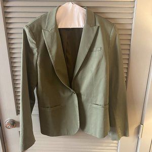 Banana Republic Green Blazer Size 12